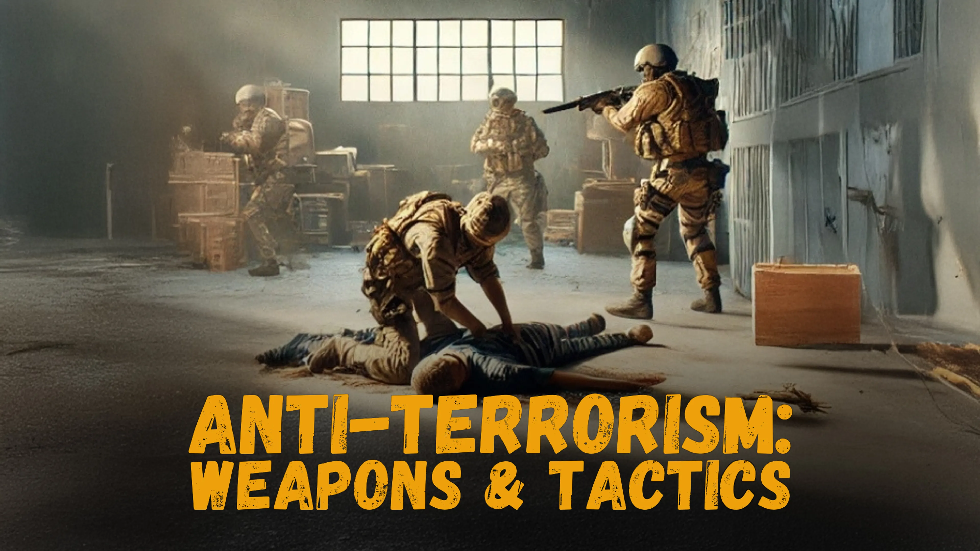 Anti-Terrorism: Weapons & Tactics poster